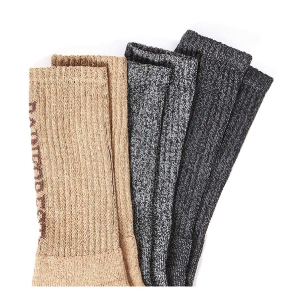 Rainforest 6 Pack Men’s Outdoor Crew Socks - Picture 3 of 6